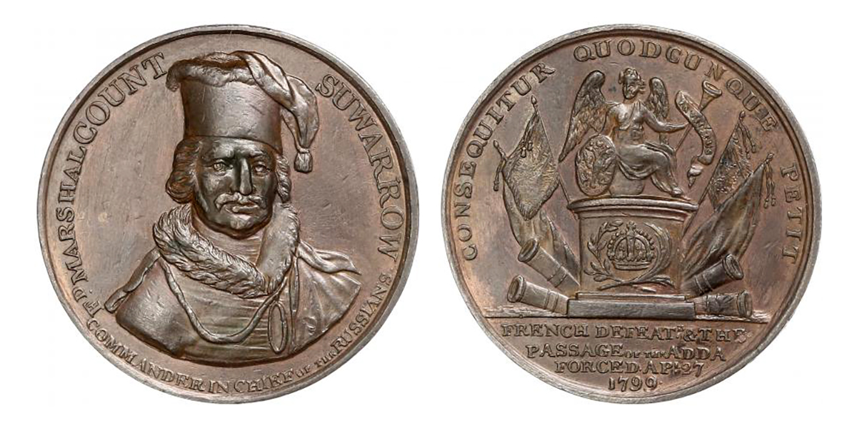 Paul I, 1799 - Count Alexander Suvorov’s Victory at the Battle of the Adda