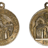 ANRO-1589 1970 Medal of Cathedral of St. Gregory the Illuminator in Athens, Greece.jpg