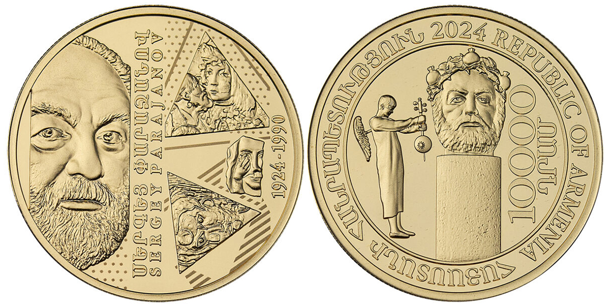 A Century of Artistic Genius: Armenia Releases Sergei Parajanov Commemorative Coin