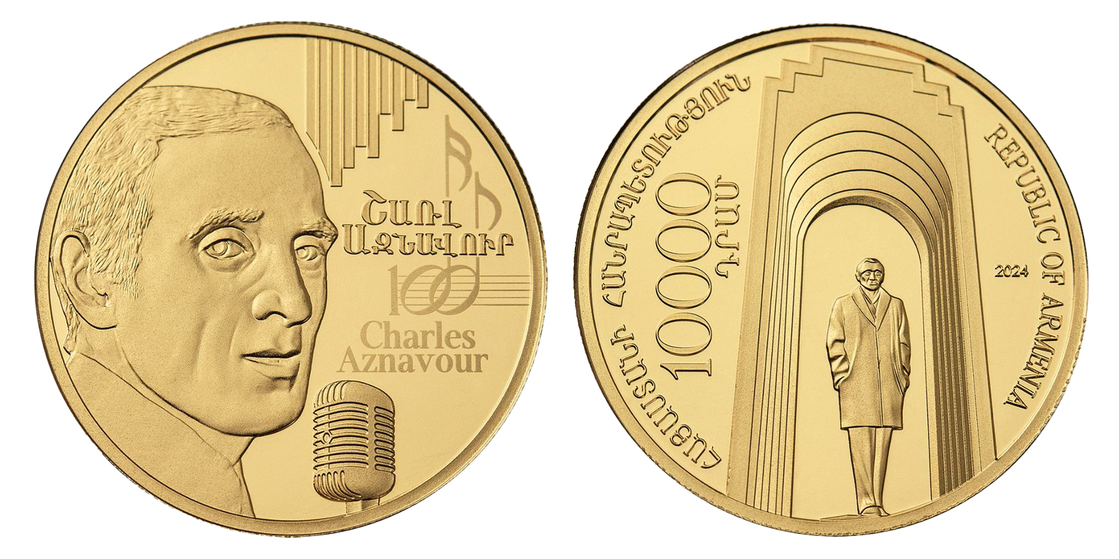 Celebrating a Legend: The New Charles Aznavour Commemorative Coin