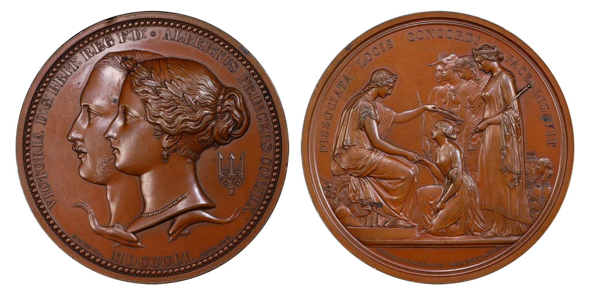 The 1851 Great Exhibition Medal Awarded to Mihran Düzian