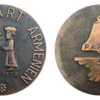 ANRO-1708 Exposition of Armenian Art Paris 1970 Medal.jpg