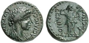 City Issue of Cilicia - Selinus - AE 4 chalkoi - Iotape / Artemis