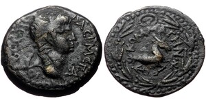 Antiochus IV &amp; Iotape - Late Series: ca. 66-72 AD - AE 4 chalkoi